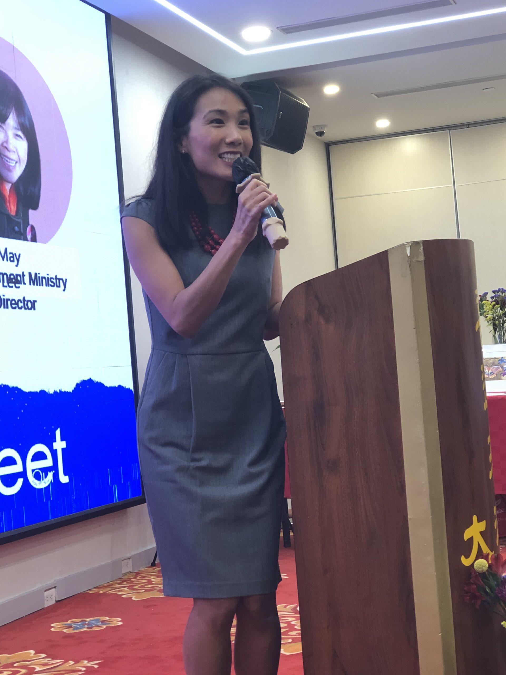 Joyce speaking