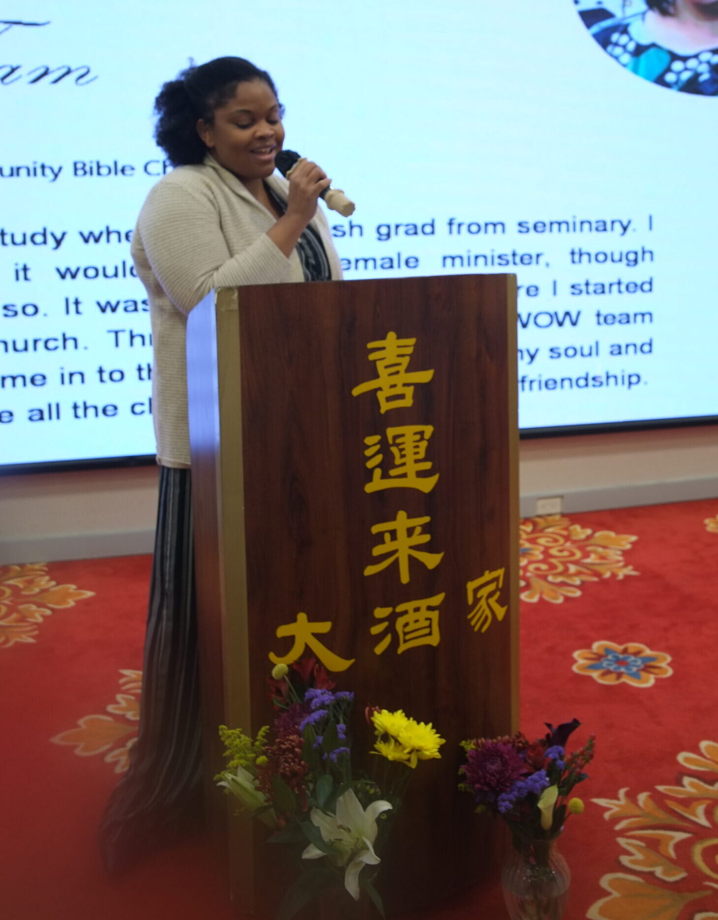 Kymare speaking
